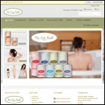 Screen shot of the The Eco Bath Company website.