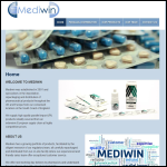 Screen shot of the Mediwin website.