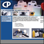 Screen shot of the Caledonian Plastics Ltd website.
