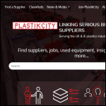 Screen shot of the PlastikCity Ltd website.