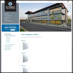 Screen shot of the Category Cladding website.