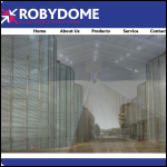 Screen shot of the Robydome Ltd website.