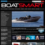 Screen shot of the BOATSMART website.