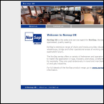 Screen shot of the Norsap UK website.