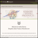 Screen shot of the Cotton Barons Ltd website.