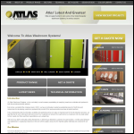 Screen shot of the Atlas Washrooms - Toilet Cubicle Manufacturer website.