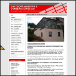 Screen shot of the Dartmoor Window  &  Conservatories website.