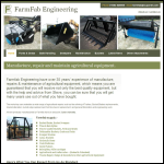 Screen shot of the Farmfab Engineering website.