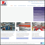 Screen shot of the Wittey Machinery Ltd website.