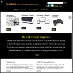 Screen shot of the Fonefixed Phone Repairs website.