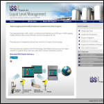 Screen shot of the ISS Projects (UK) Ltd website.