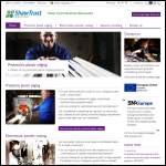 Screen shot of the Shaw Trust Industries (Doncaster) website.