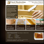 Screen shot of the Yeovil Woodworking website.