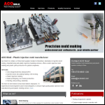 Screen shot of the Plastic Mould Manufacturer website.