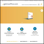 Screen shot of the GetMSOffice website.