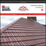 Screen shot of the Roofing services by Albion Roofing Services, Glasgow website.