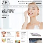 Screen shot of the Zen Pharmacy website.