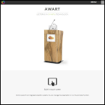 Screen shot of the Awart Group website.