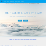 Screen shot of the Keep Safety Simple Health and Safety Consultants website.