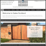 Screen shot of the Gates Scotland website.