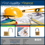 Screen shot of the First Quality Finance Ltd website.