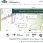 Screen shot of the Treework Environmental Practice Ltd website.