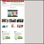 Screen shot of the Safe2GO Driving School website.