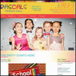 Screen shot of the Rascals Disco website.