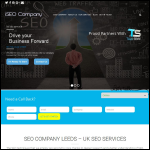 Screen shot of the iSEO Company website.