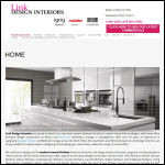 Screen shot of the Link Design Interiors website.