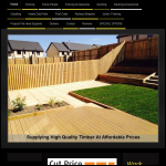 Screen shot of the Cut Price Timber website.