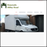 Screen shot of the Best Removals Abbey Road website.