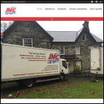 Screen shot of the JMC Removals & Storage website.