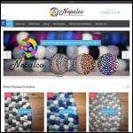 Screen shot of the Nepalco Ltd website.