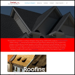 Screen shot of the Everlast Roofing website.