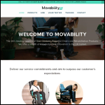 Screen shot of the Movability UK Ltd website.