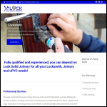 Screen shot of the Lock Solid Joinery website.