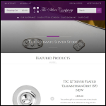 Screen shot of the The Silver Company website.