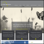 Screen shot of the Limewash website.