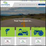 Screen shot of the Yourcarpro Ltd (Leasecarpro) website.