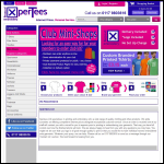 Screen shot of the Xpertees Ltd website.