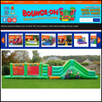 Screen shot of the Bounce-On website.