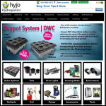 Screen shot of the Hyjo Ltd website.