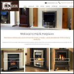 Screen shot of the E. O Fojcik Fireplaces Ltd website.