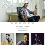 Screen shot of the Brendan Mills Music Ltd website.