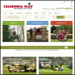 Screen shot of the Caledonia Play website.