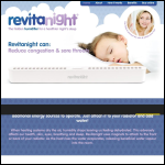 Screen shot of the Revitanight website.