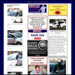 Screen shot of the Bentley School of Motoring website.