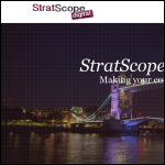 Screen shot of the Stratscope Digital website.