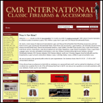 Screen shot of the CMR Firearms website.